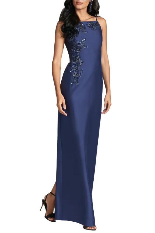 Embellished Pryce Gown in Night Sky