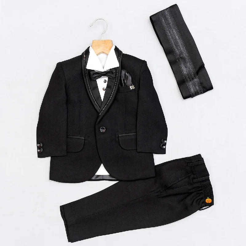 Tuxedo Suit for Boys with Cummerbund