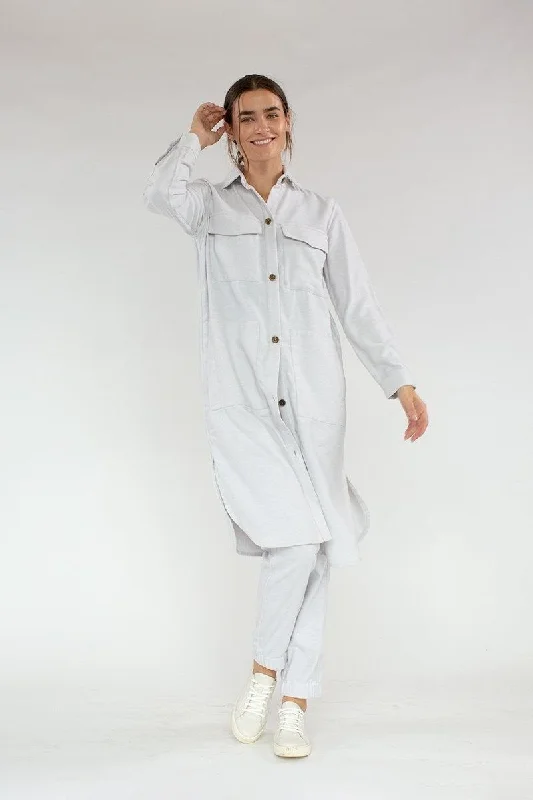 Ellen Shirt Jacket - Cotton Flannel