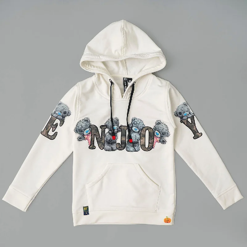 Cream & Lemon Hoodie Style T-shirt for Boys