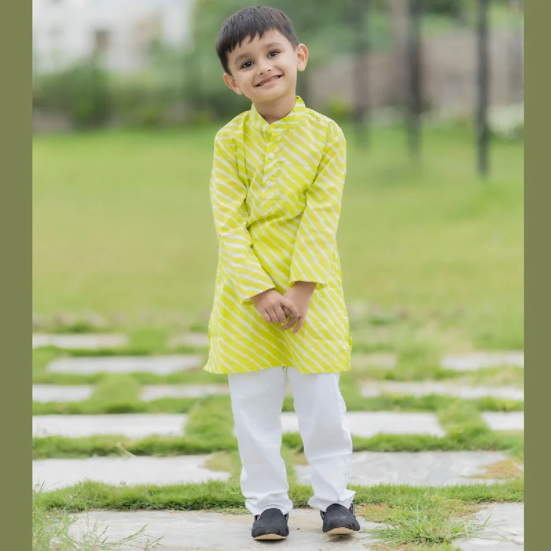 Lahariya Print Kurta Pajama for Boys