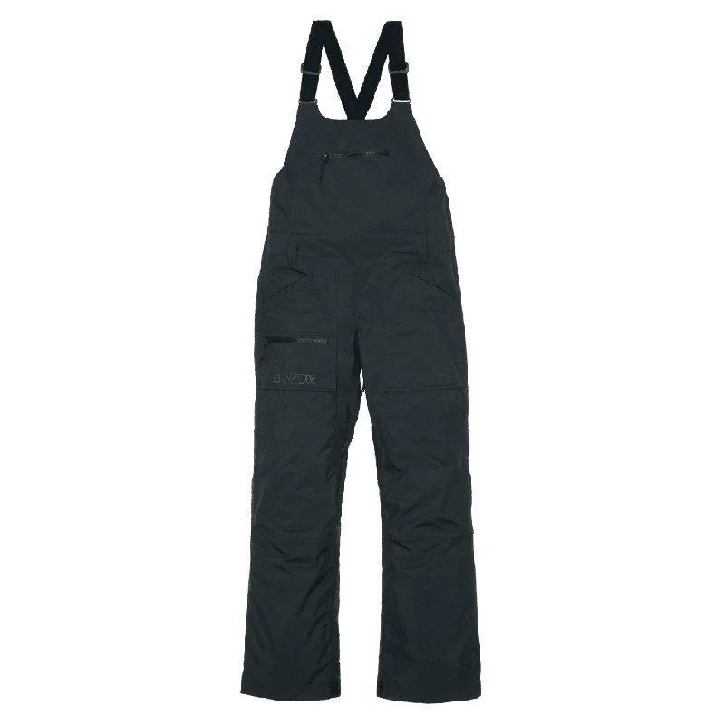 Talyah 2L cargo women's bib pants - Black