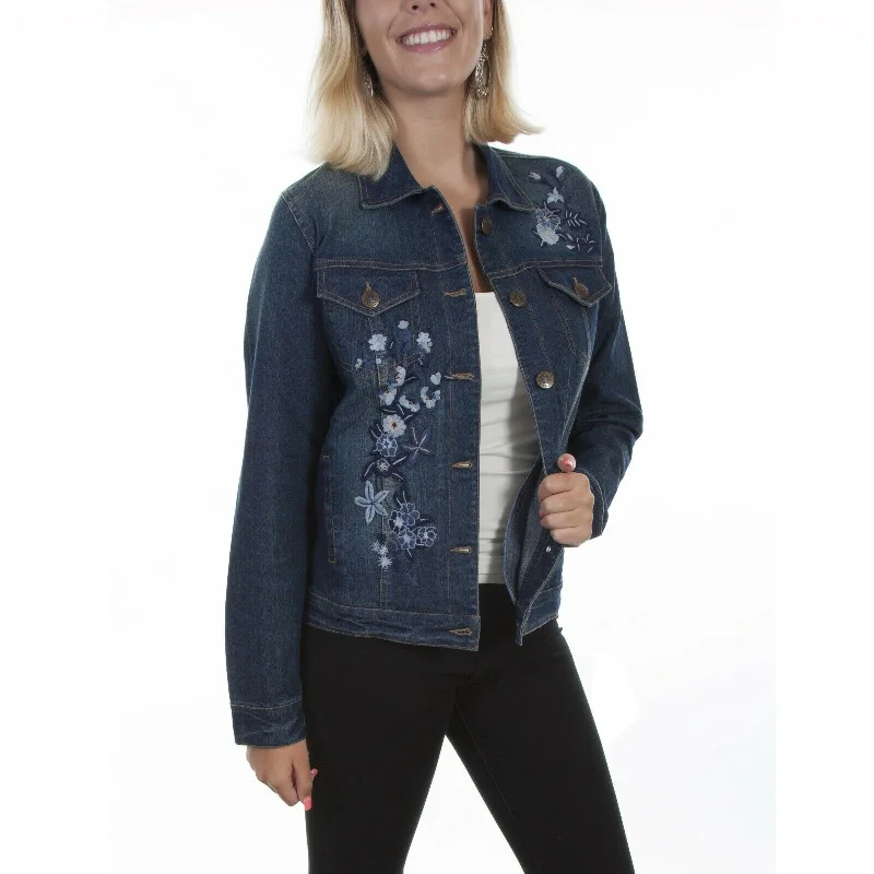 Scully Ladies Classic Denim Jackets HC466-DEN