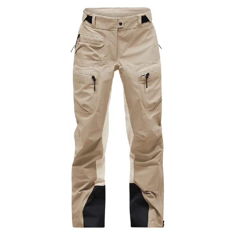 Vislight Gore-Tex® C-Knit 3L women's pants - Avid beige / Sand fog