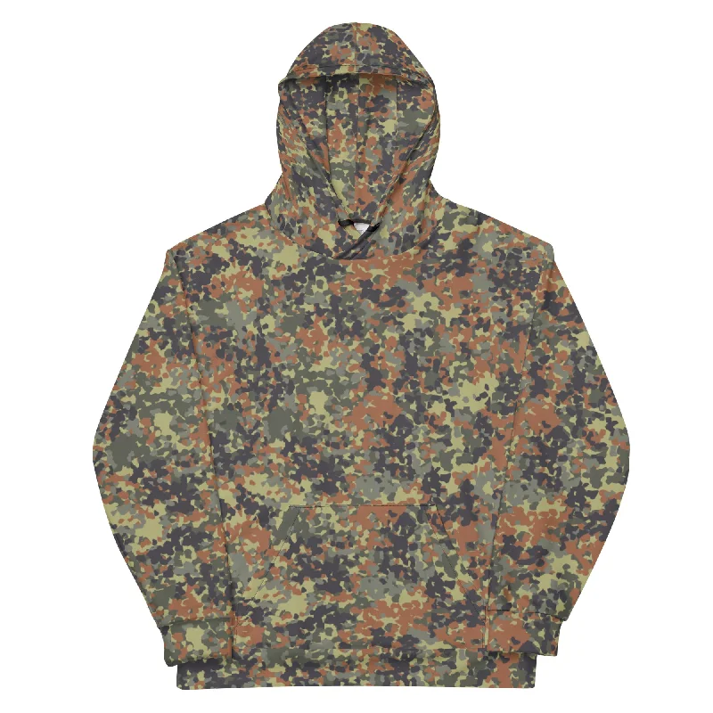 Flecktarn Reconnaissance Camo Brushed Fleece Hoodie