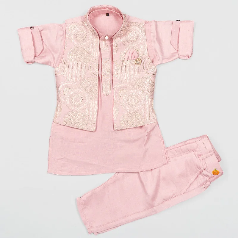 Onion & Pista Boys Kurta Pajama