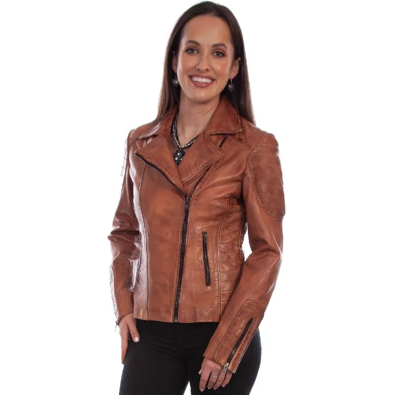 Scully Ladies  Brown Leather Jackets L87-154