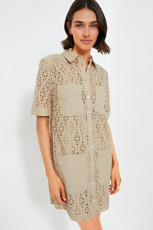 Stone Khaki Rafaela Dress