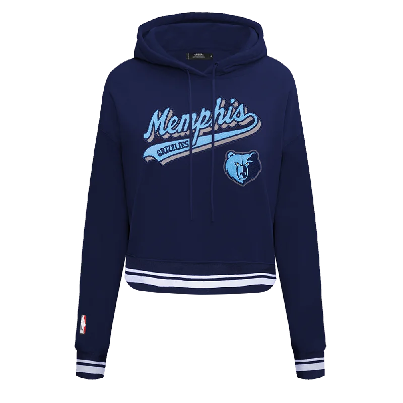 SUDADERA CON GORRO NBA MEMPHIS GRIZZLIES SCRIPT TAIL PARA MUJER