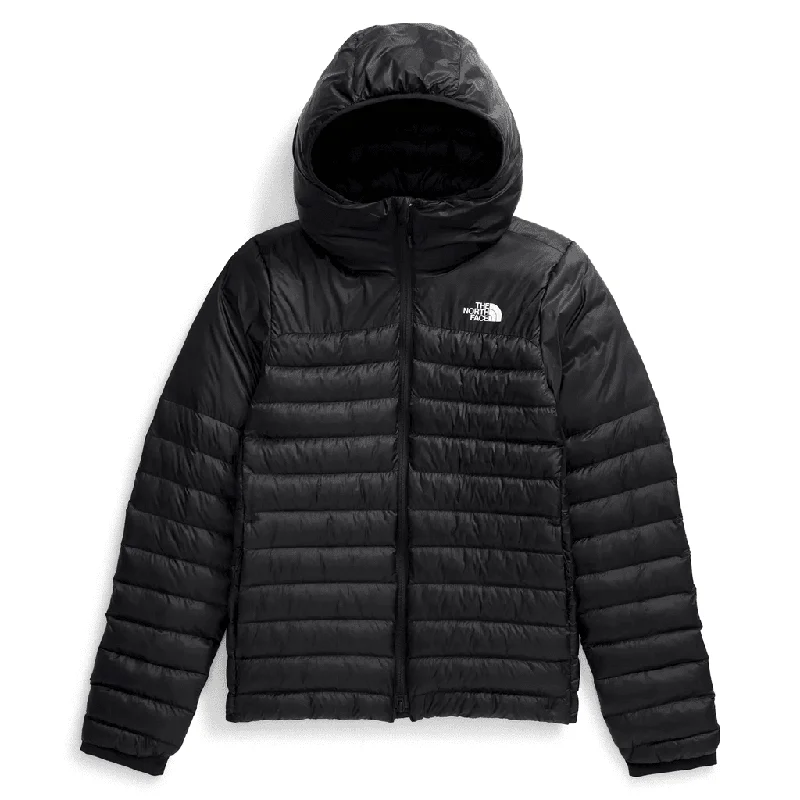 Terra peak women's hooded jacket - TNF black