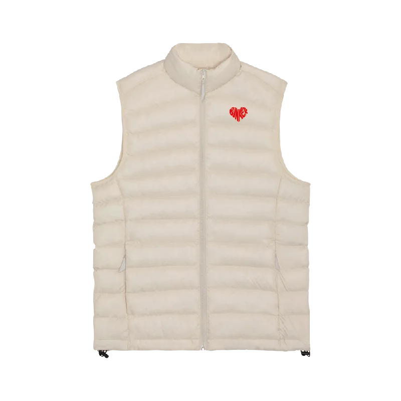 Bunker Woman Tech Gilet - Off White