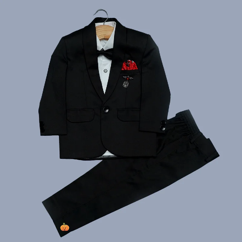 Black Bow Tie Boys Tuxedo