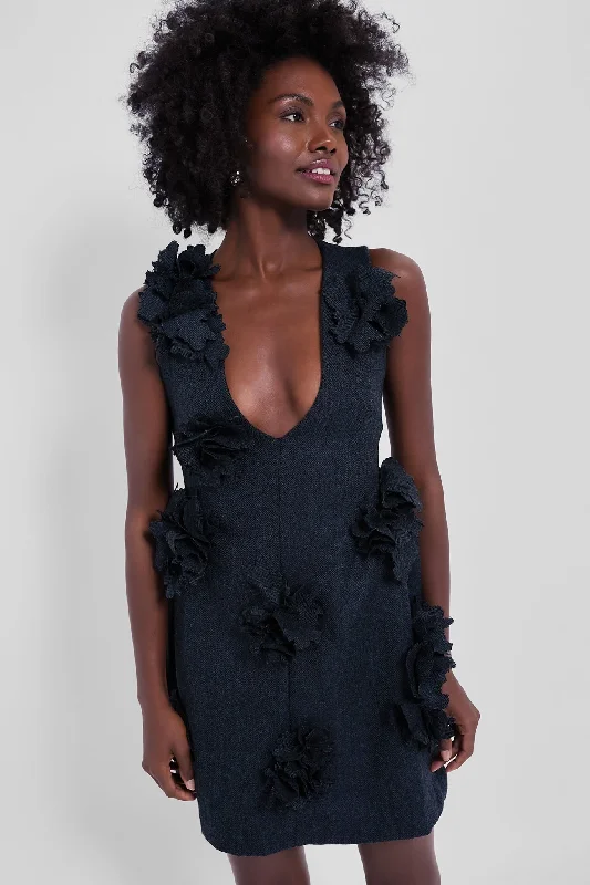 Black Wangari Mini Dress