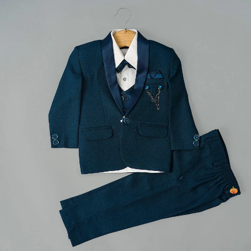 Rama Boys Tuxedo Suit with Bow