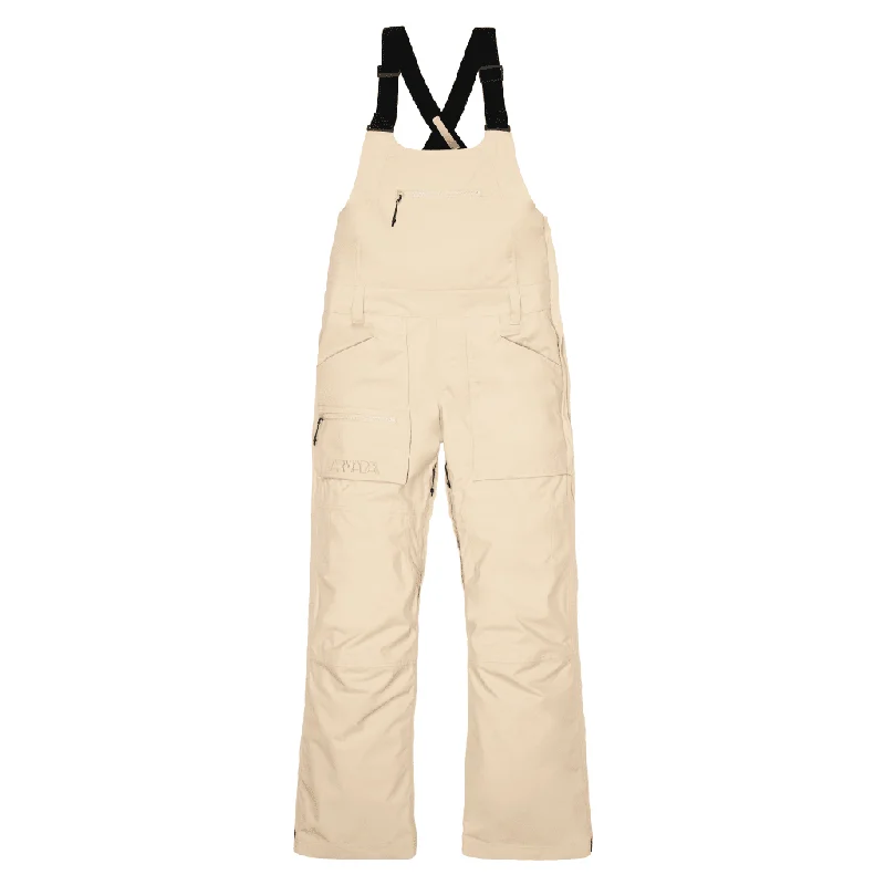 Talyah 2L cargo women's bib pants - Safari