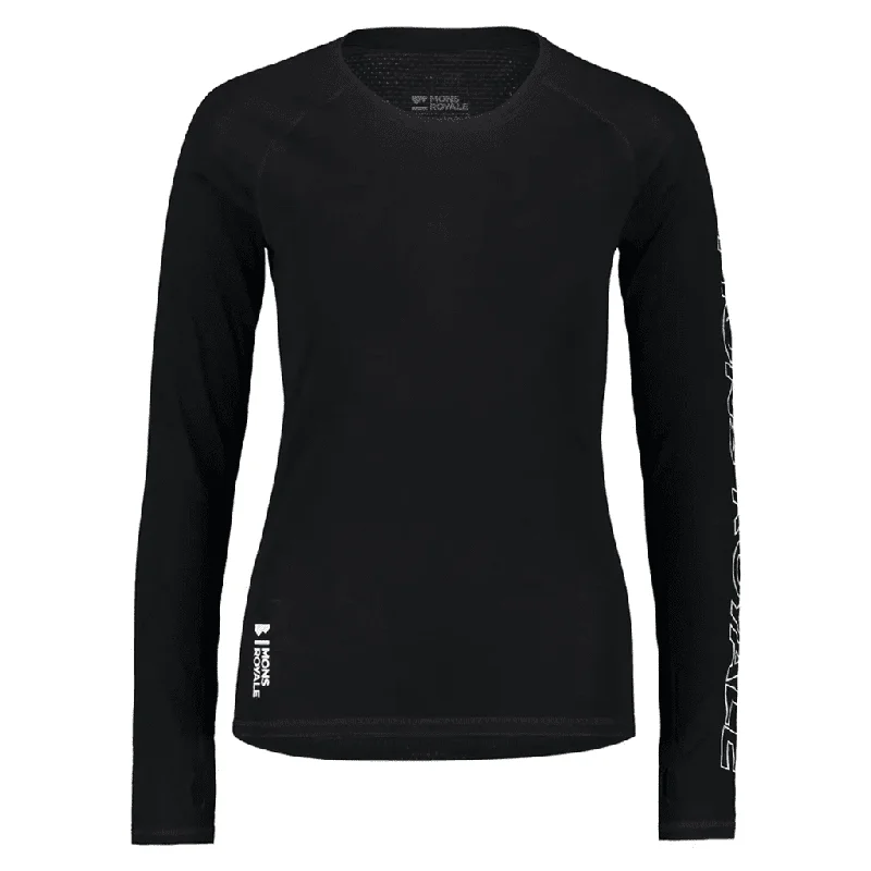 Bella merino Air-Con women's baselayer top - Black