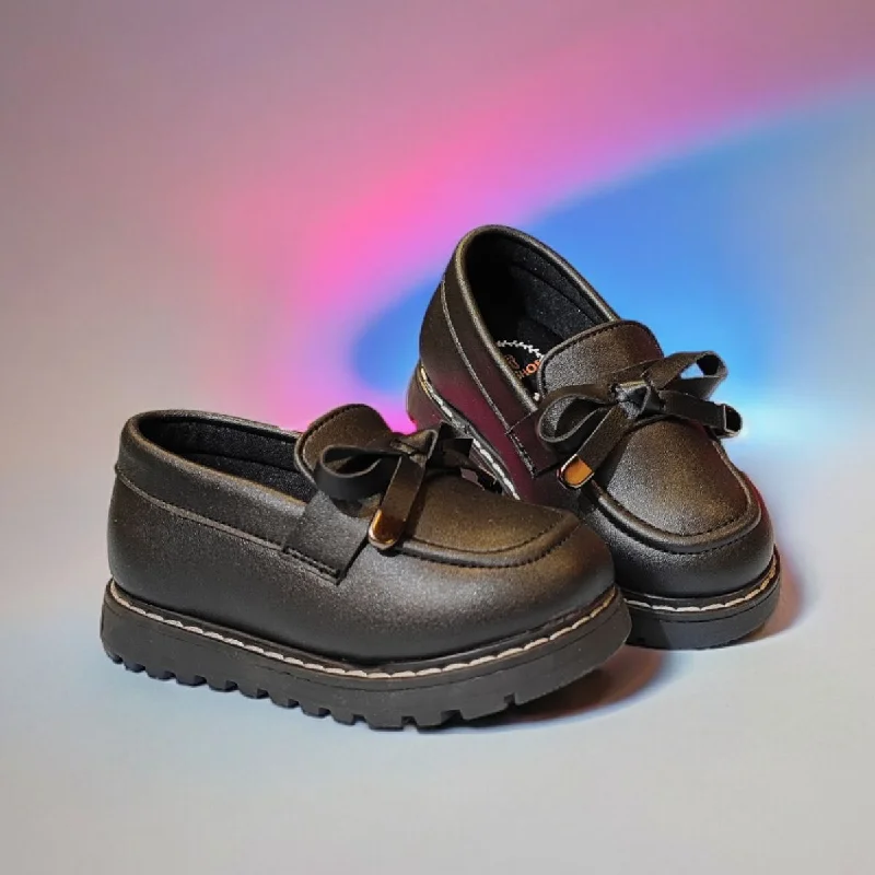 Black Boys Loafer Shoes