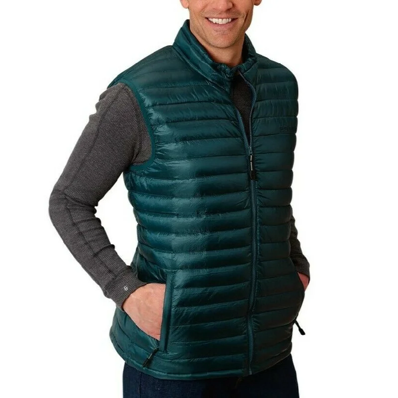 Roper Mens Teal Ripstop Crushable Parachute Vest 03-097-0695-7025