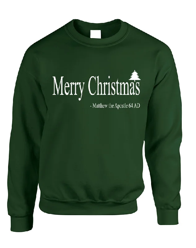 Adult Sweatshirt Matthew The Apostle Merry Christmas Gift Idea