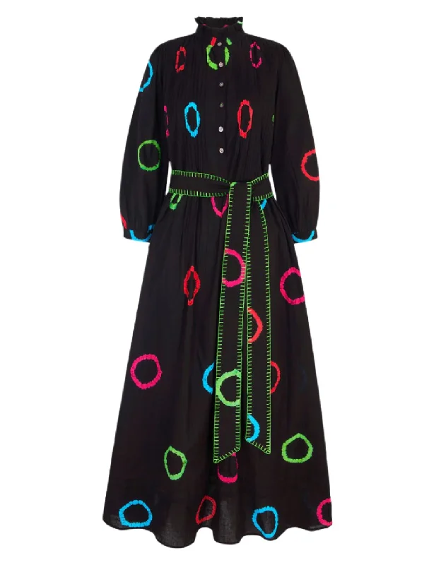 Rainbow Polka Anjuna Dress