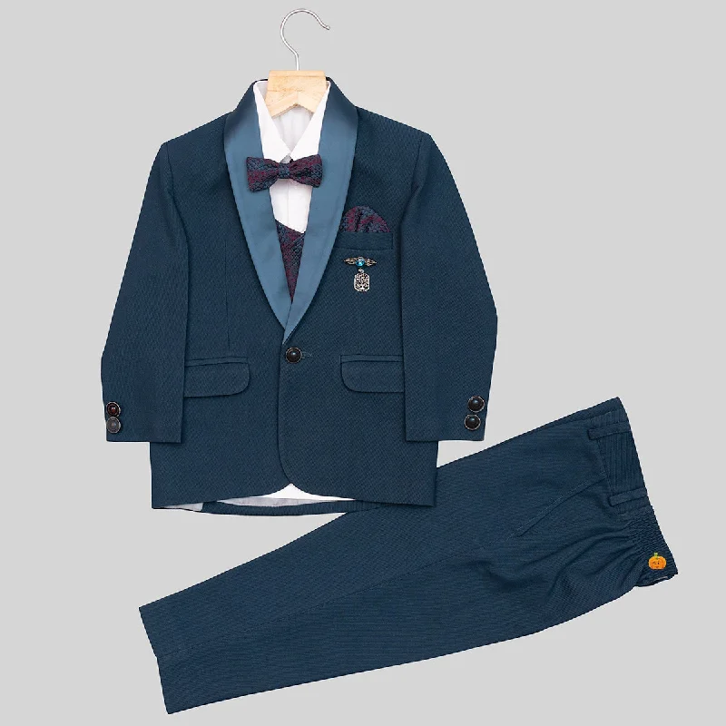 Rama Boys Tuxedo Suit with Bow Tie