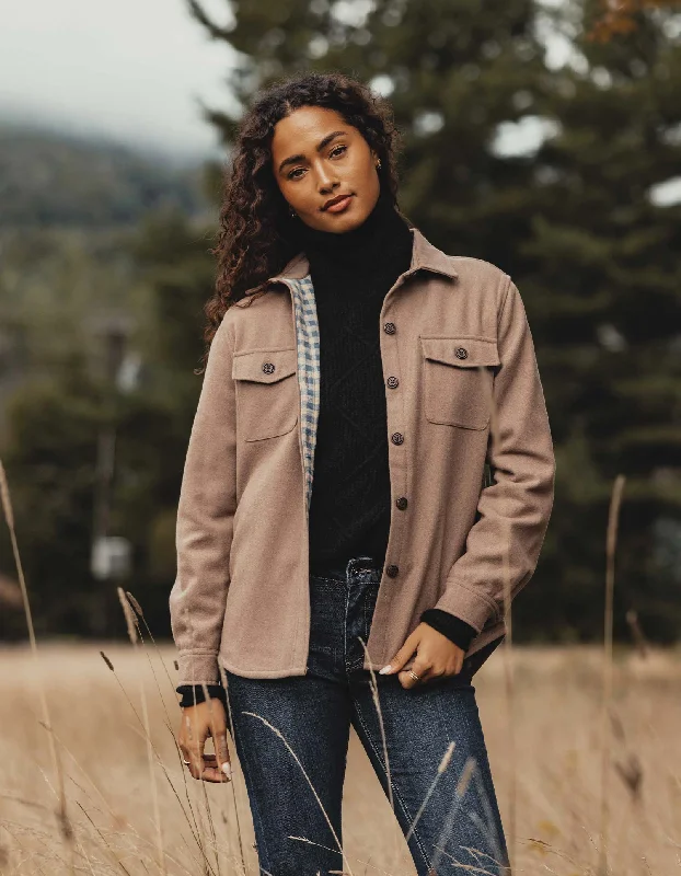 Women's Brightside Flannel-Lined Jacket in Pine Bark